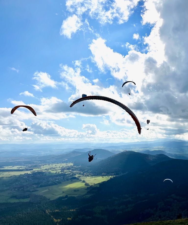 Parapente puy de dome