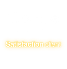 100% de satisfaction chez nos clients !
