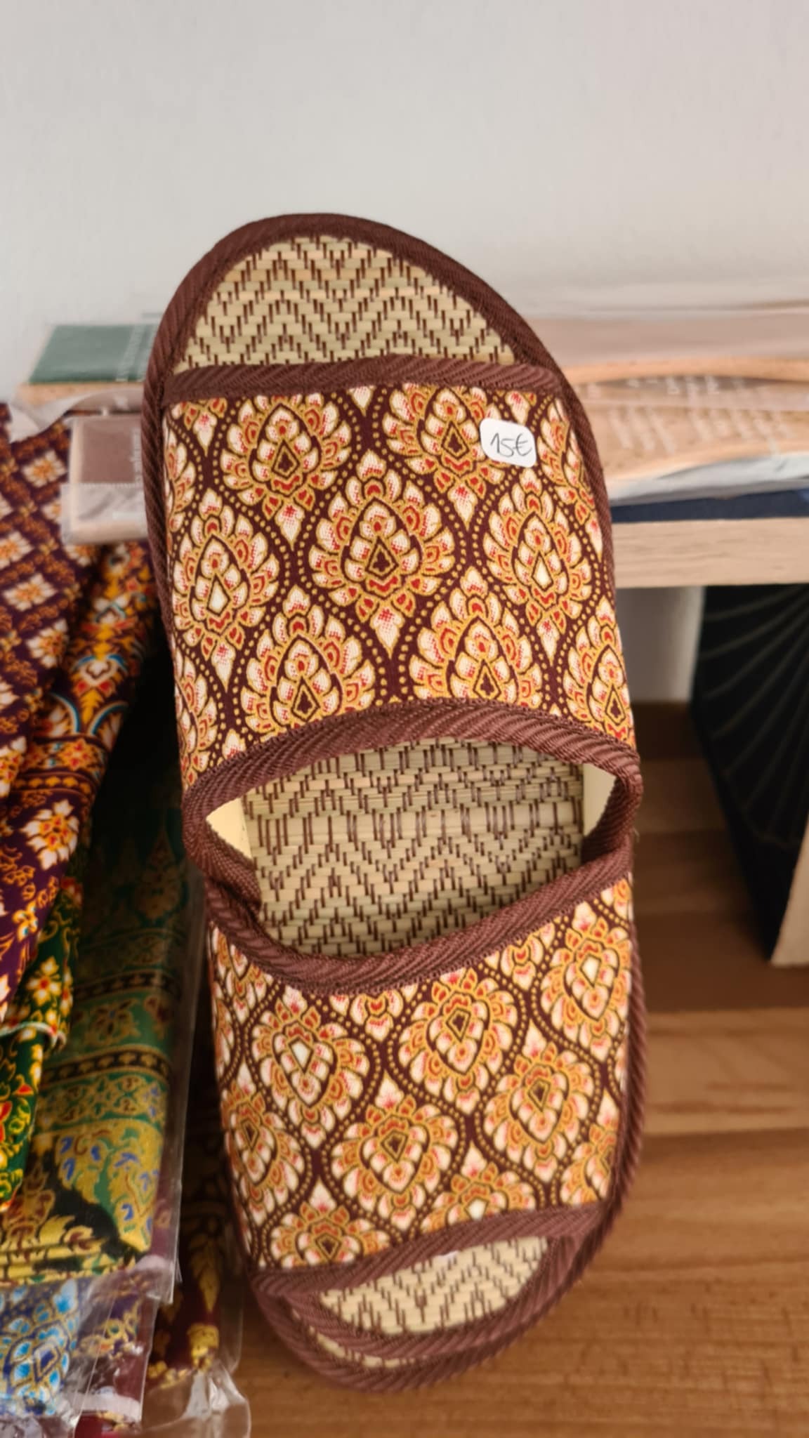 Chaussure Spa
 [Paille de riz] en vente chez Lit'Dromassage 