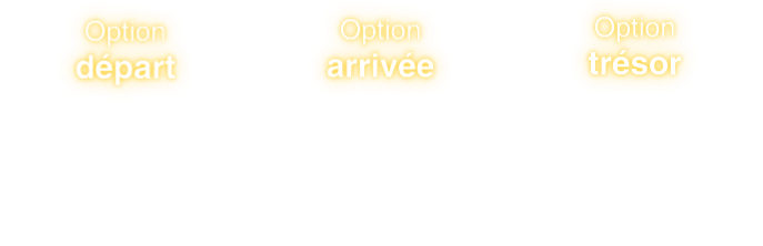 Personnalisez votre escape game grâce aux options.