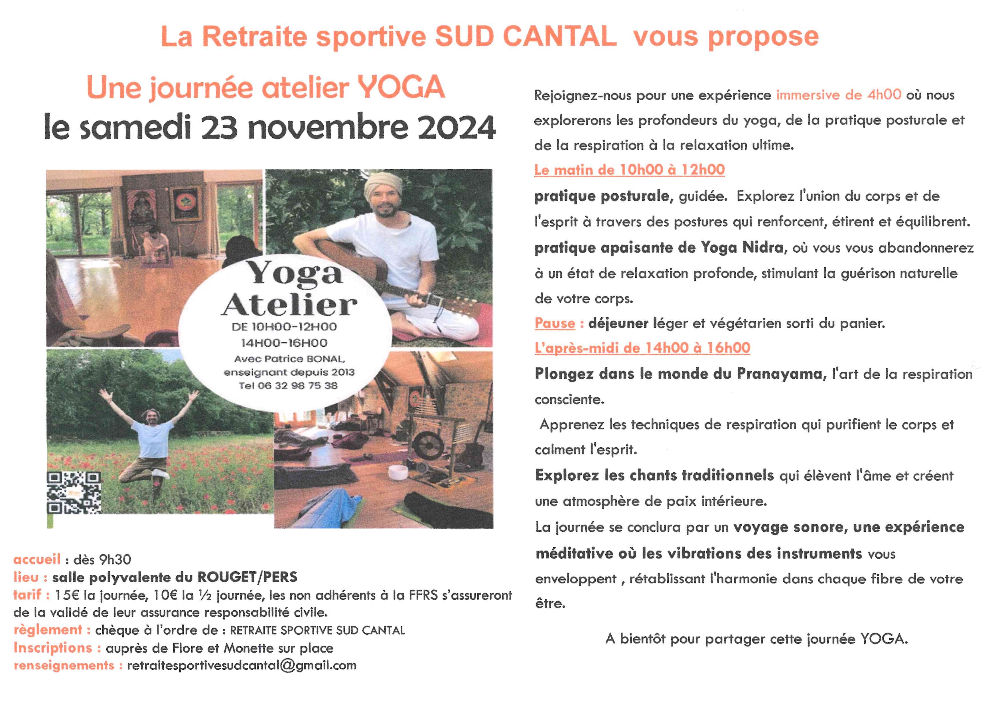 RETRAITE SPORTIVE SUD CANTAL 