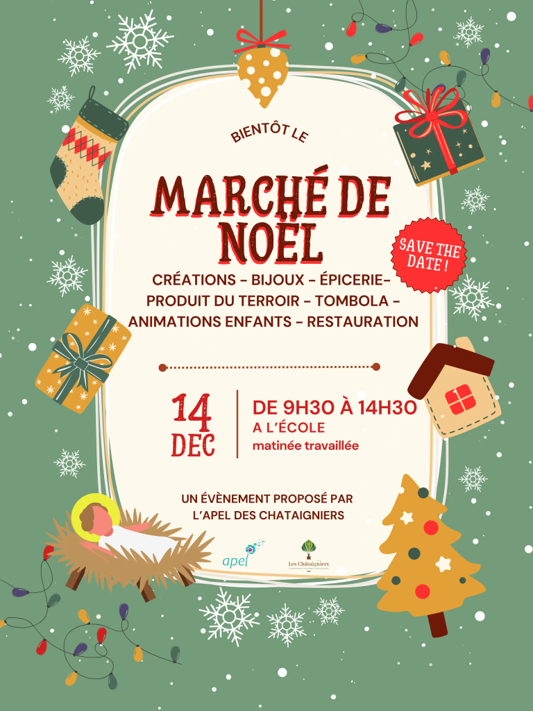 Affiche marche Noel 2024