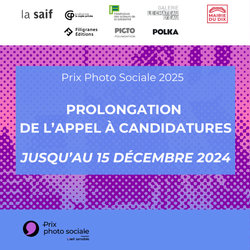 Prolongation des candidatures pour le Prix Photo Sociale 2025