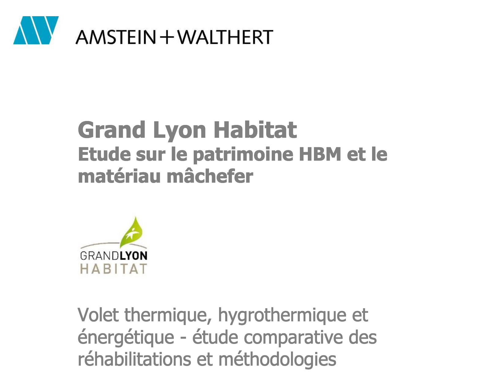 Grand Lyon Habitat - patrimoine HBM et mâchefer