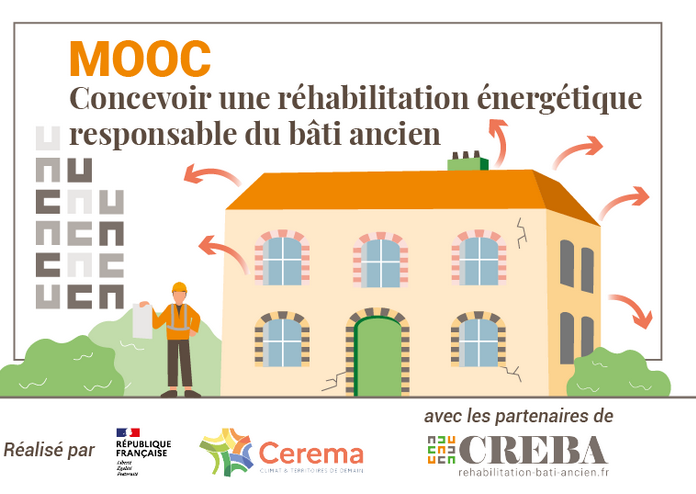 MOOC 2025 - Concevoir une réhabilitation énergétique responsable du bâti ancien