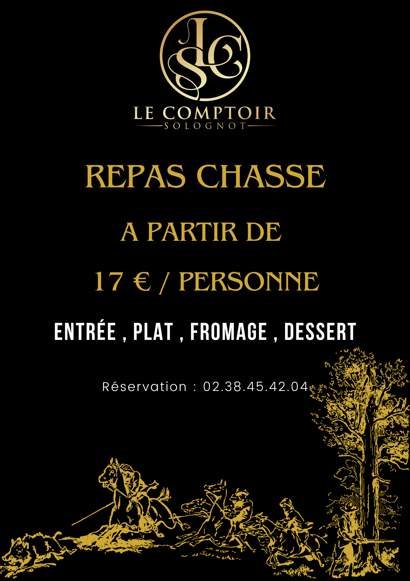 Repas chasse