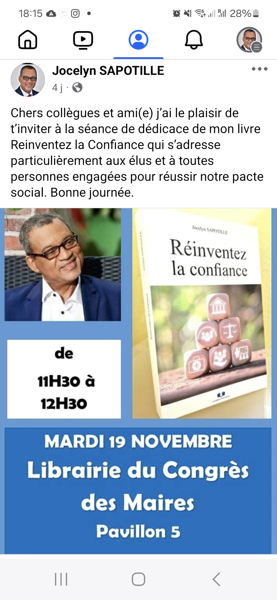 RÉINVENTEZ LA CONFIANCE, sur FRANCE TV