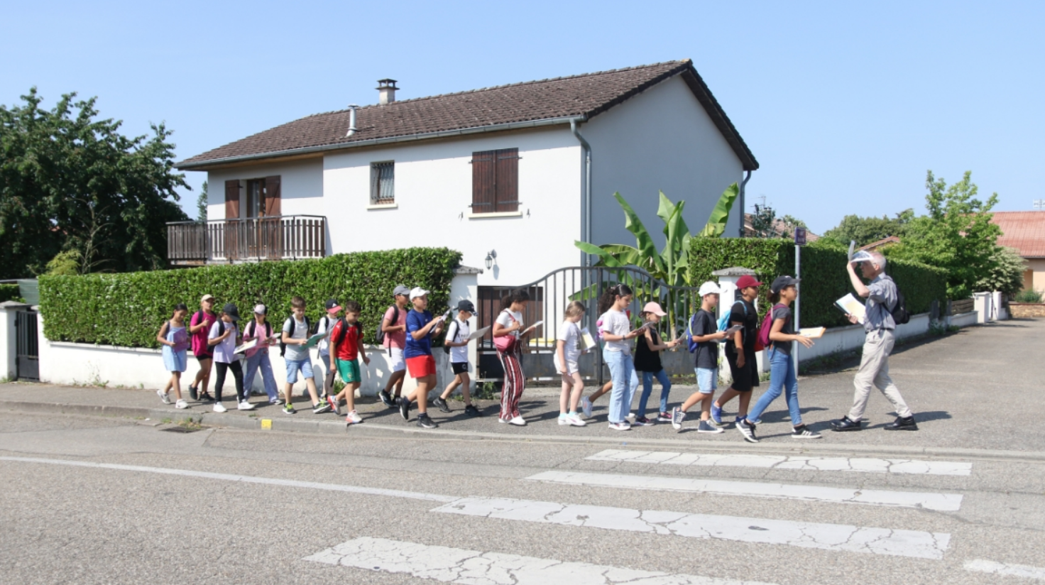 Avant et après l'école des Dîmes - Bourg en Bresse (Ain)