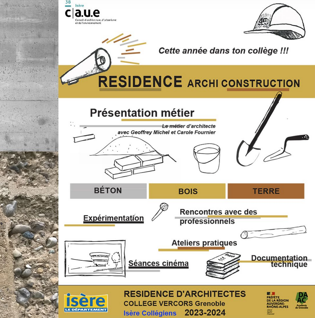 Coordination de Résidences d'architecture - Isère