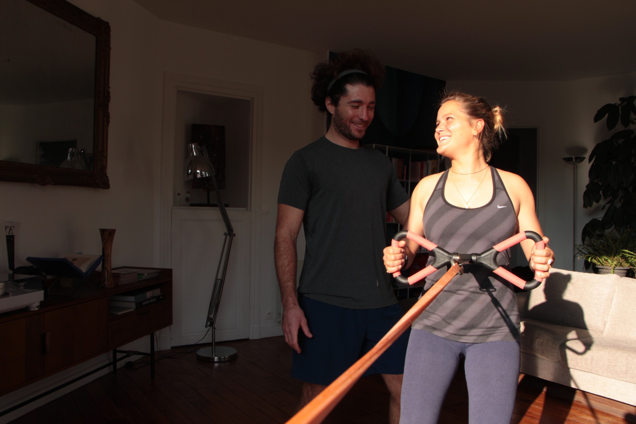 Séance de coaching à domicile Paris — Vincent Olive coach boxe et sport