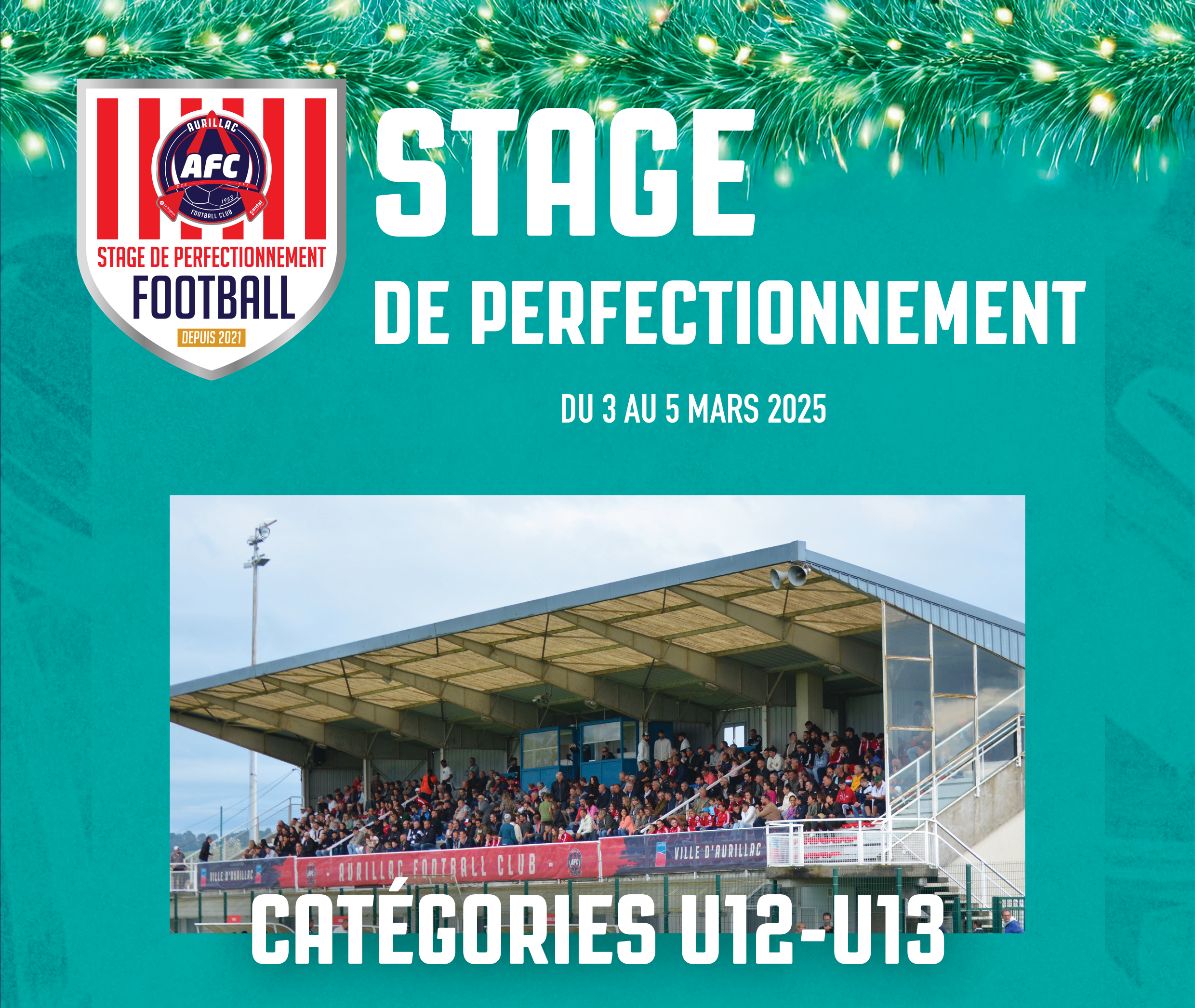 Stage de perfectionnement U12-U13 - mars 2025