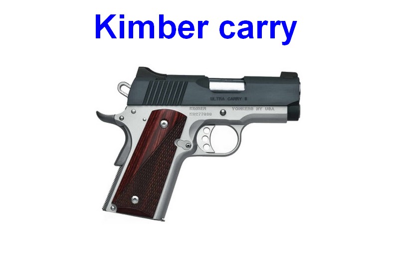 Kimber-carry-liste