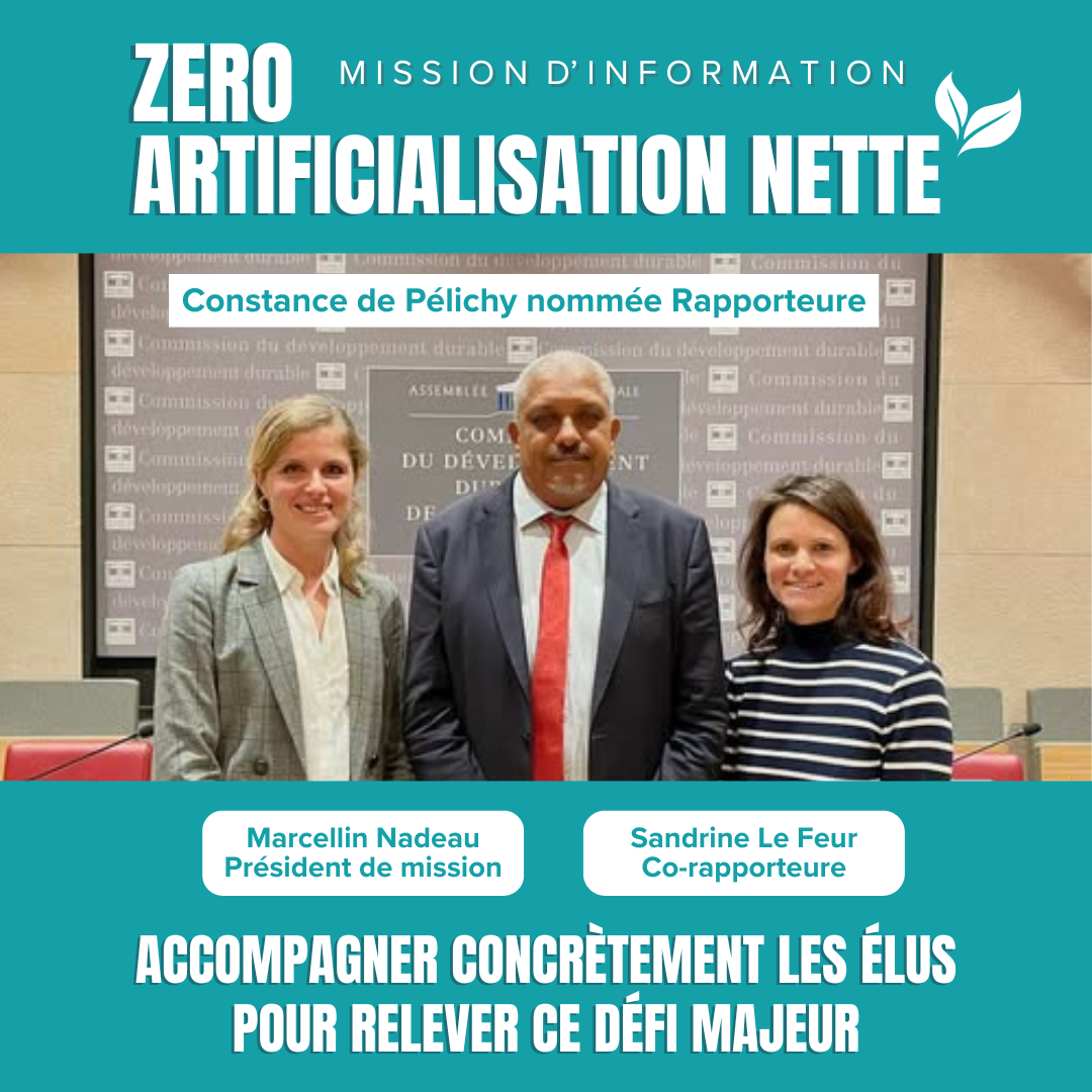 Mission d’information sur l’artificialisation des sols