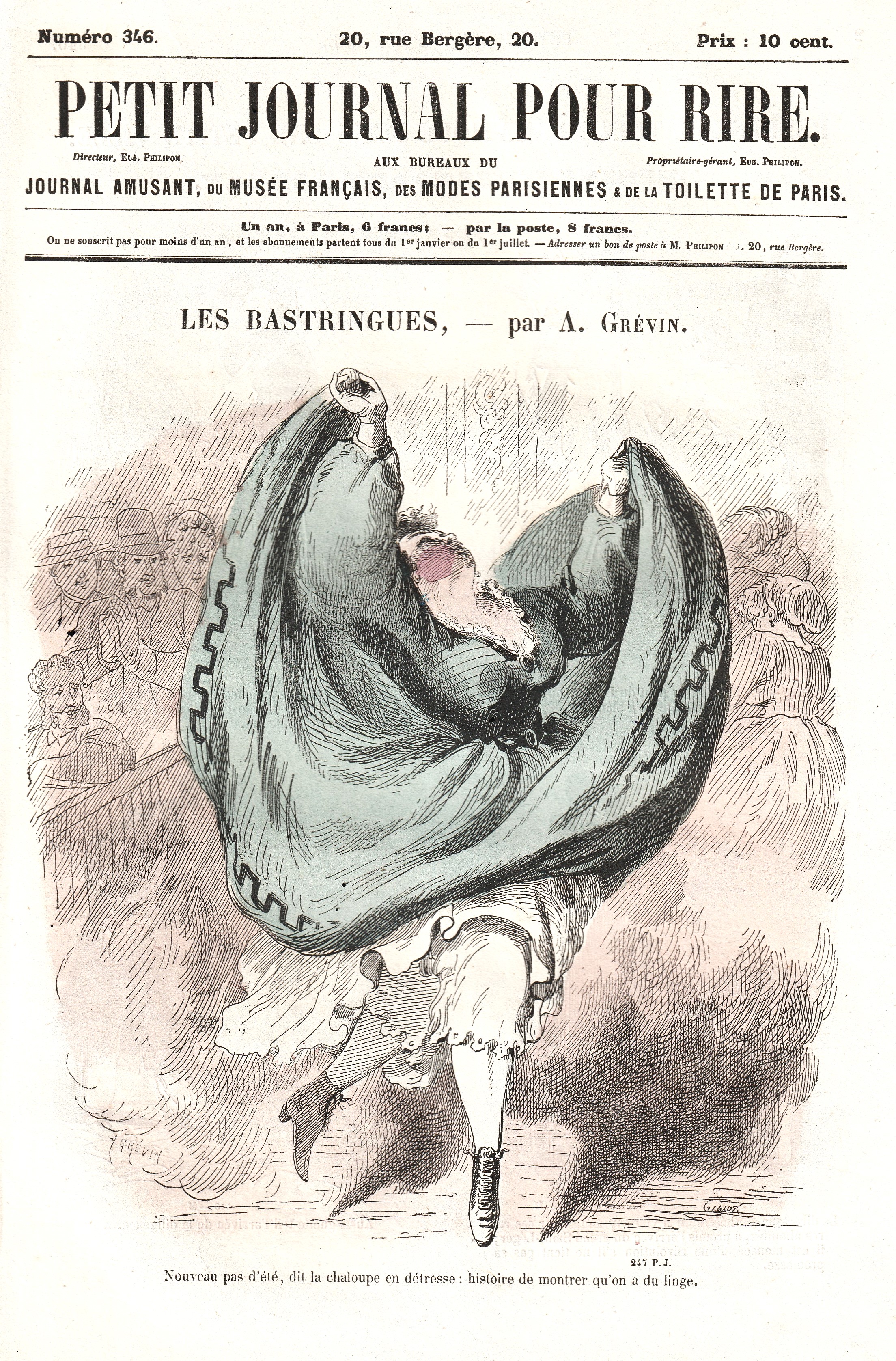 Grevin les bastringues petit journal pour rire n 346