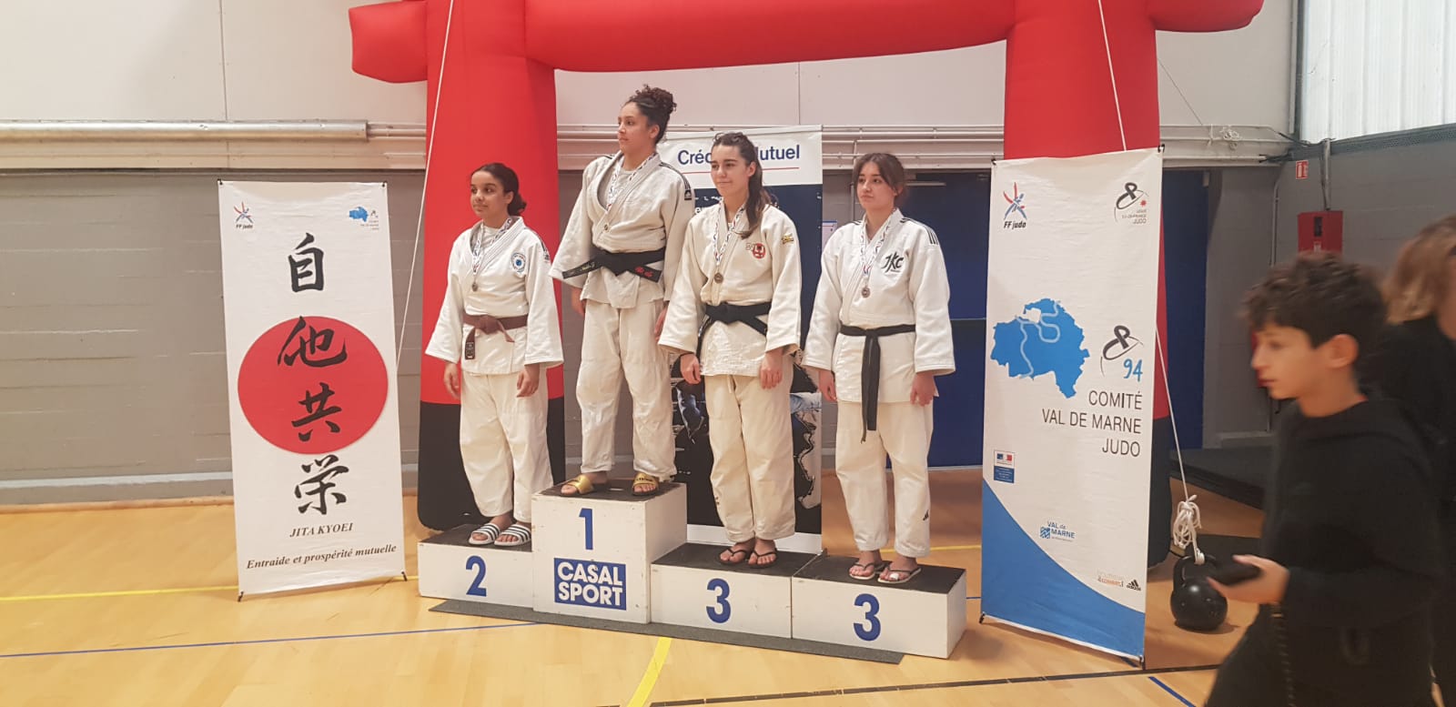 Coupe 94 cadets : 3 podiums pour l'US Villejuif Judo 