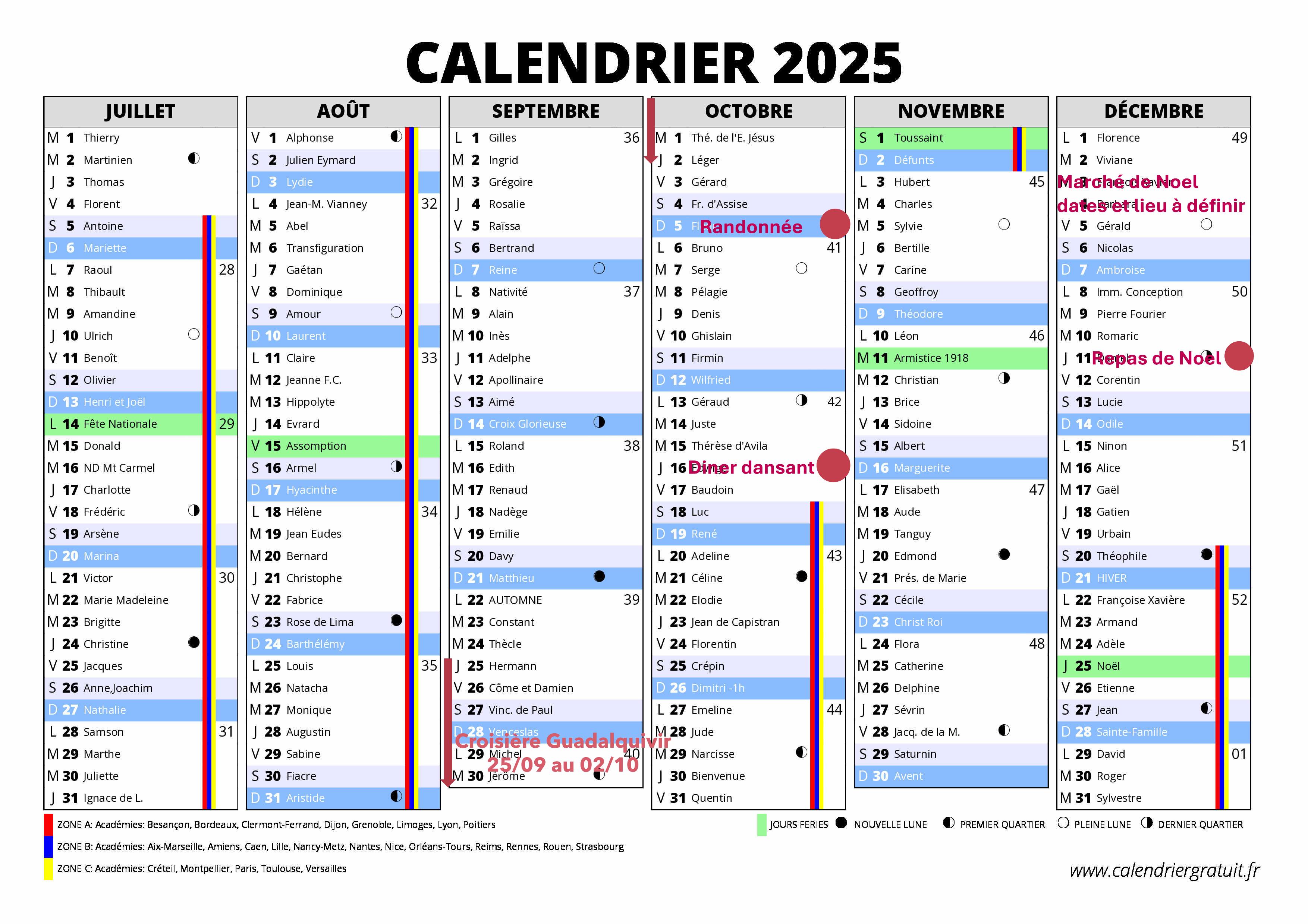 ARCMNE-Calendrier-2nd-semestre-2025