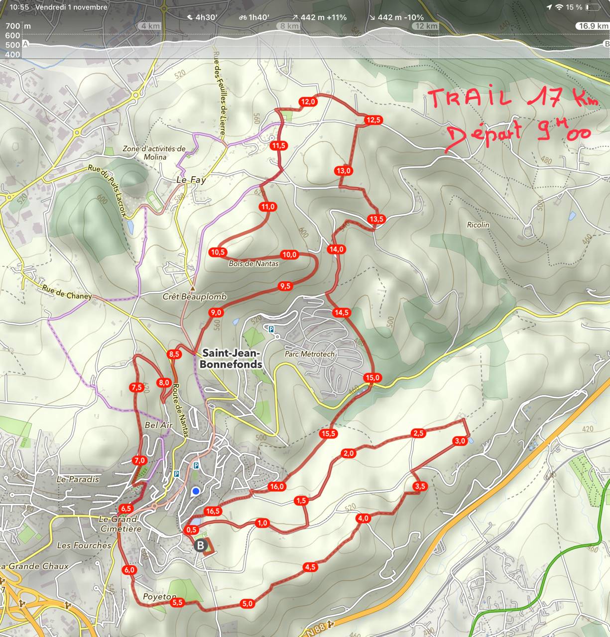 Thumbnail trail-saintjeandaire-17km