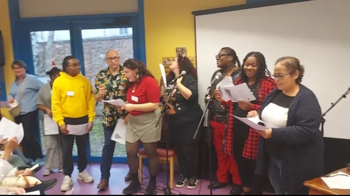 Chorale sur scène
