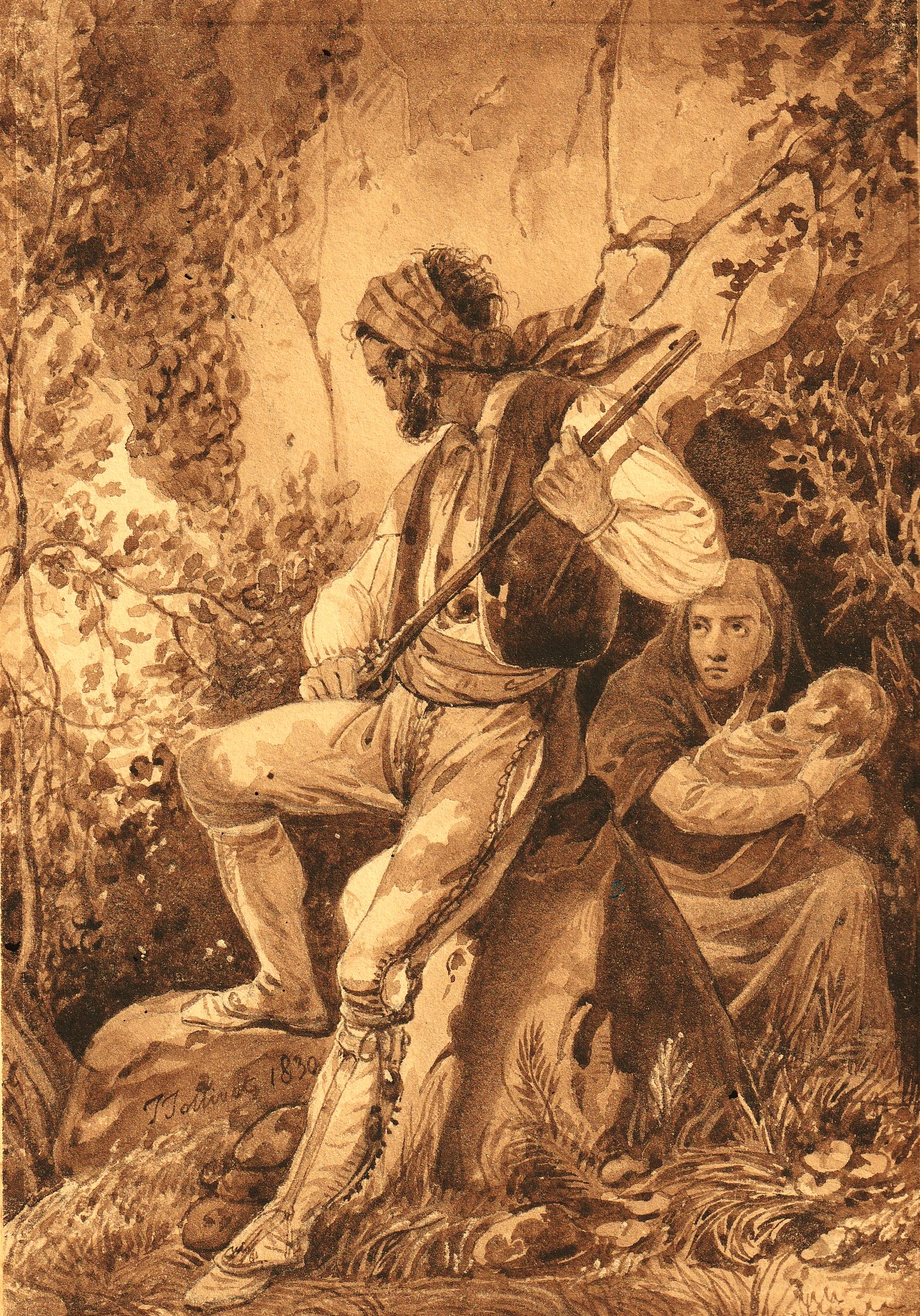 Jollivet lavis 1830