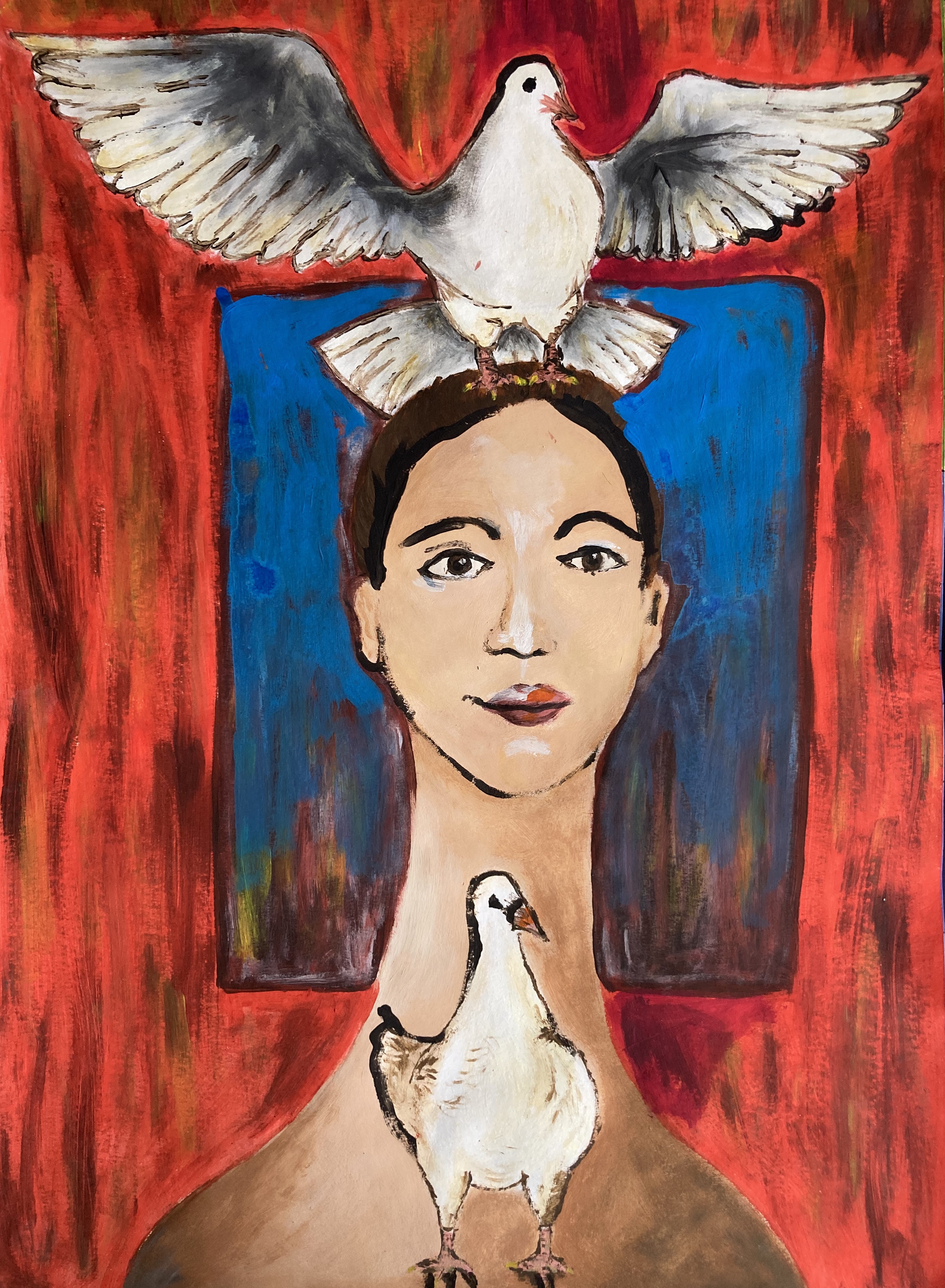 Mateju e  17years heart of peace symbol of peace dove of peace