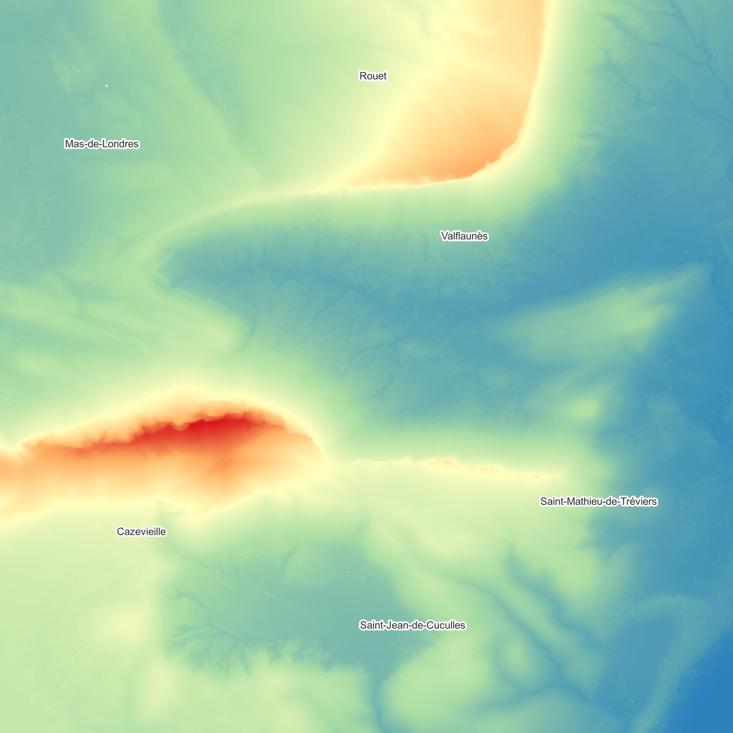 MNT pseudocolor