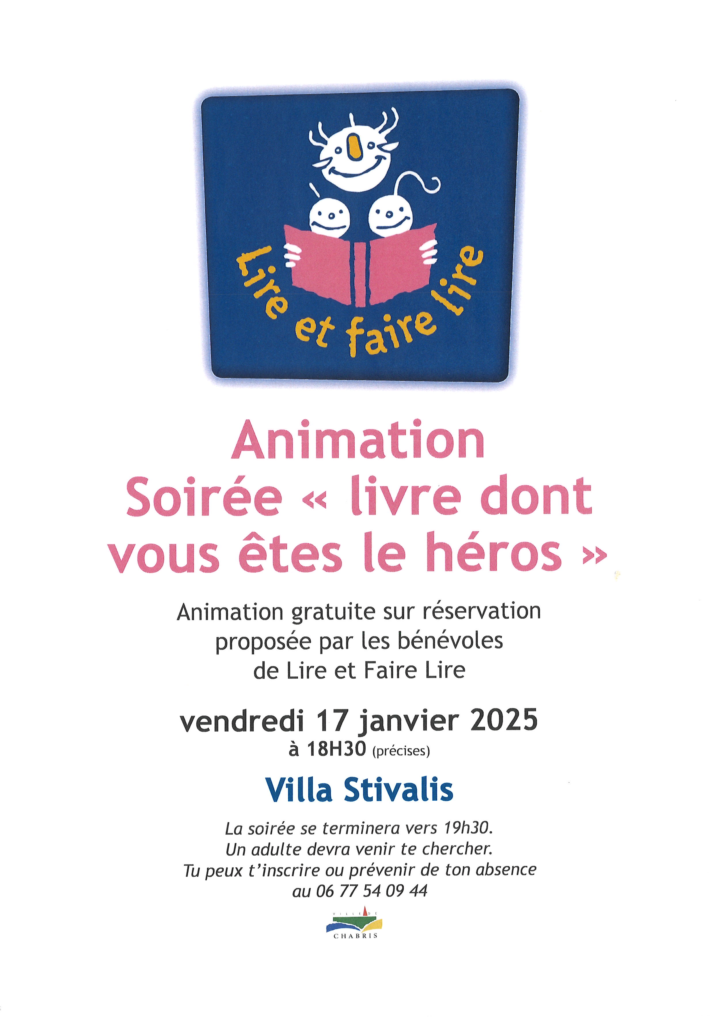 Lire et faire lire : animation