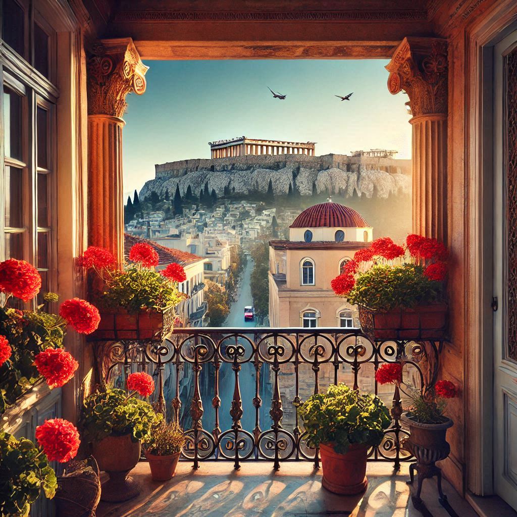 A la découverte d'Athènes - "Les balcons d'Athènes"