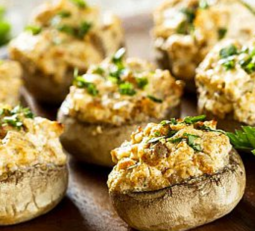 Champignons-farcis