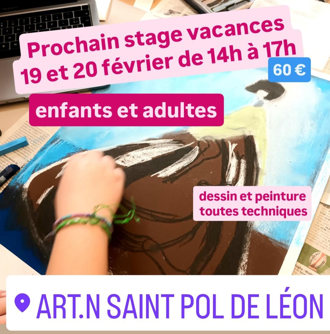 Stage vacances 16 et 17 avril 2025