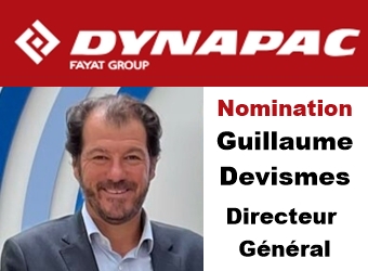 Nouveau D.G. chez DYNAPAC France
