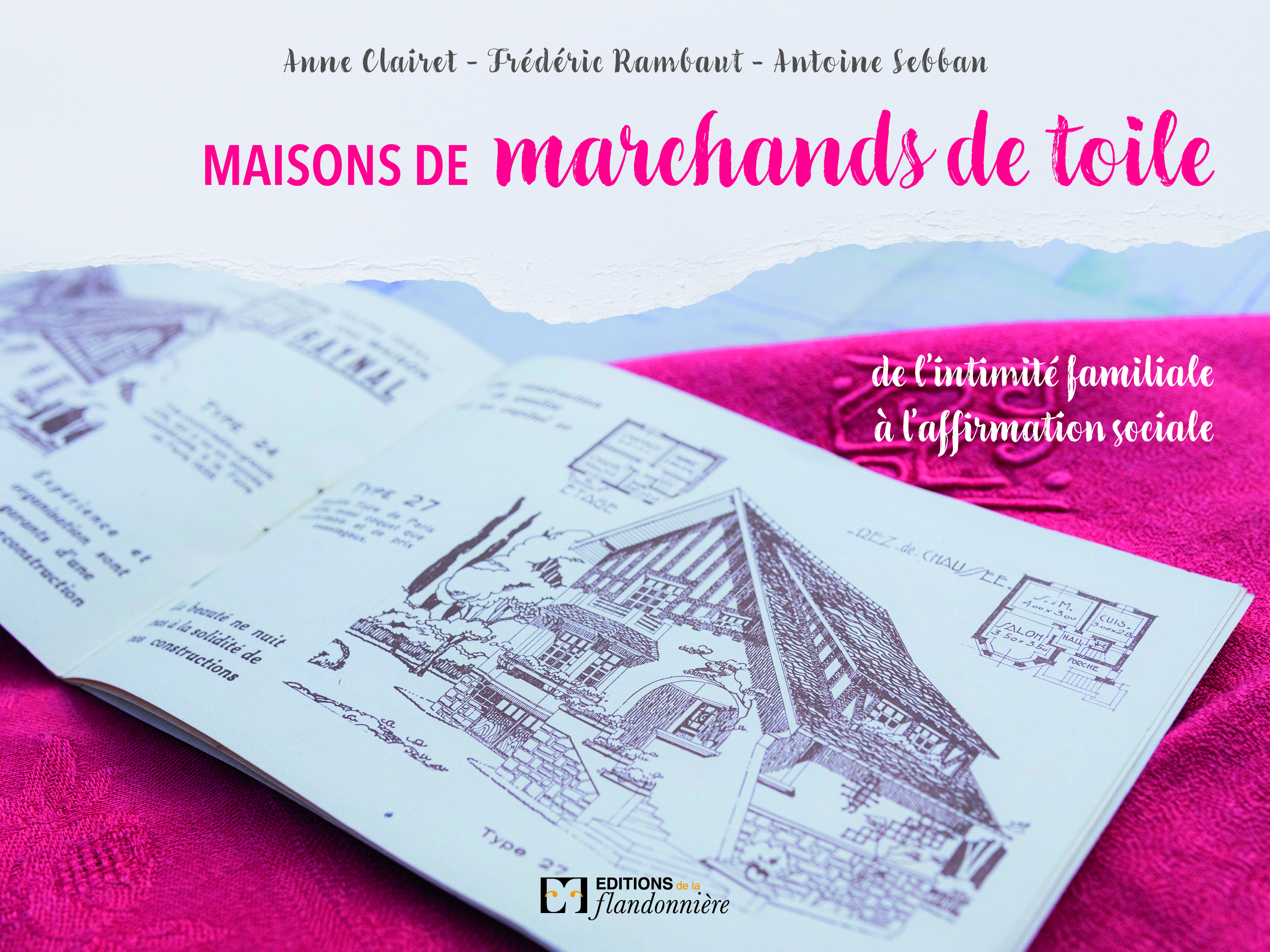 Couv maisons marchands toiles