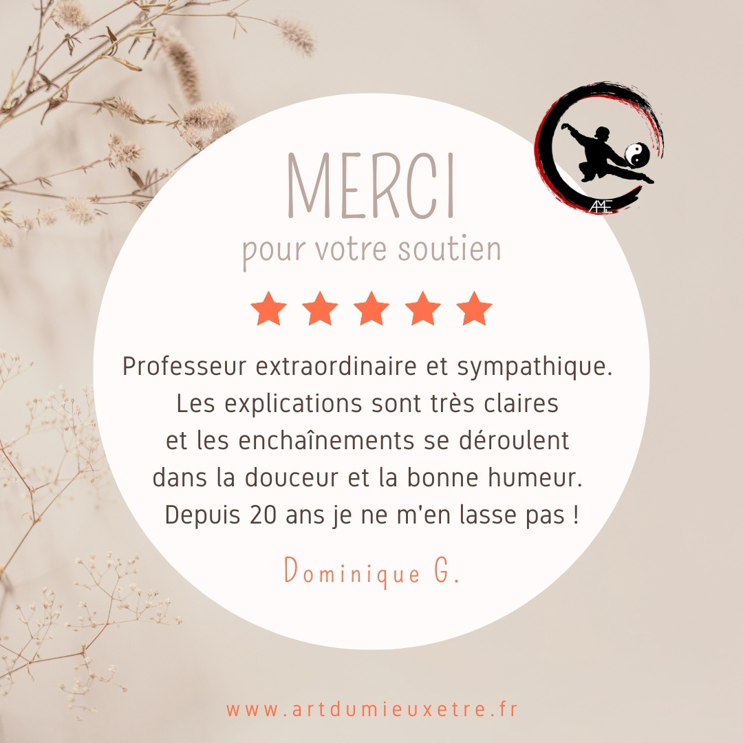 Cours qi gong tai chi artdumieuxetre bourgoin avis google 2024