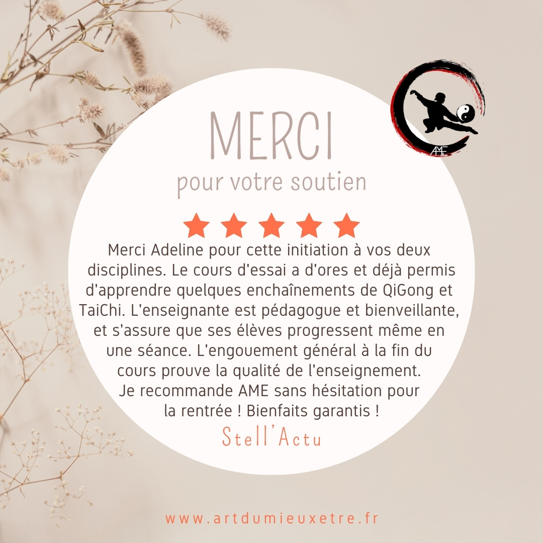 Cours qi gong tai chi artdumieuxetre bourgoin avis google 2022 2