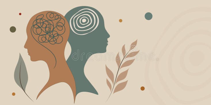 Metaphor-bipolar-disorder-mind-mental-double-face-split-personality-concept-mood-head-change-illness-psychological-suffering-dual-340875071