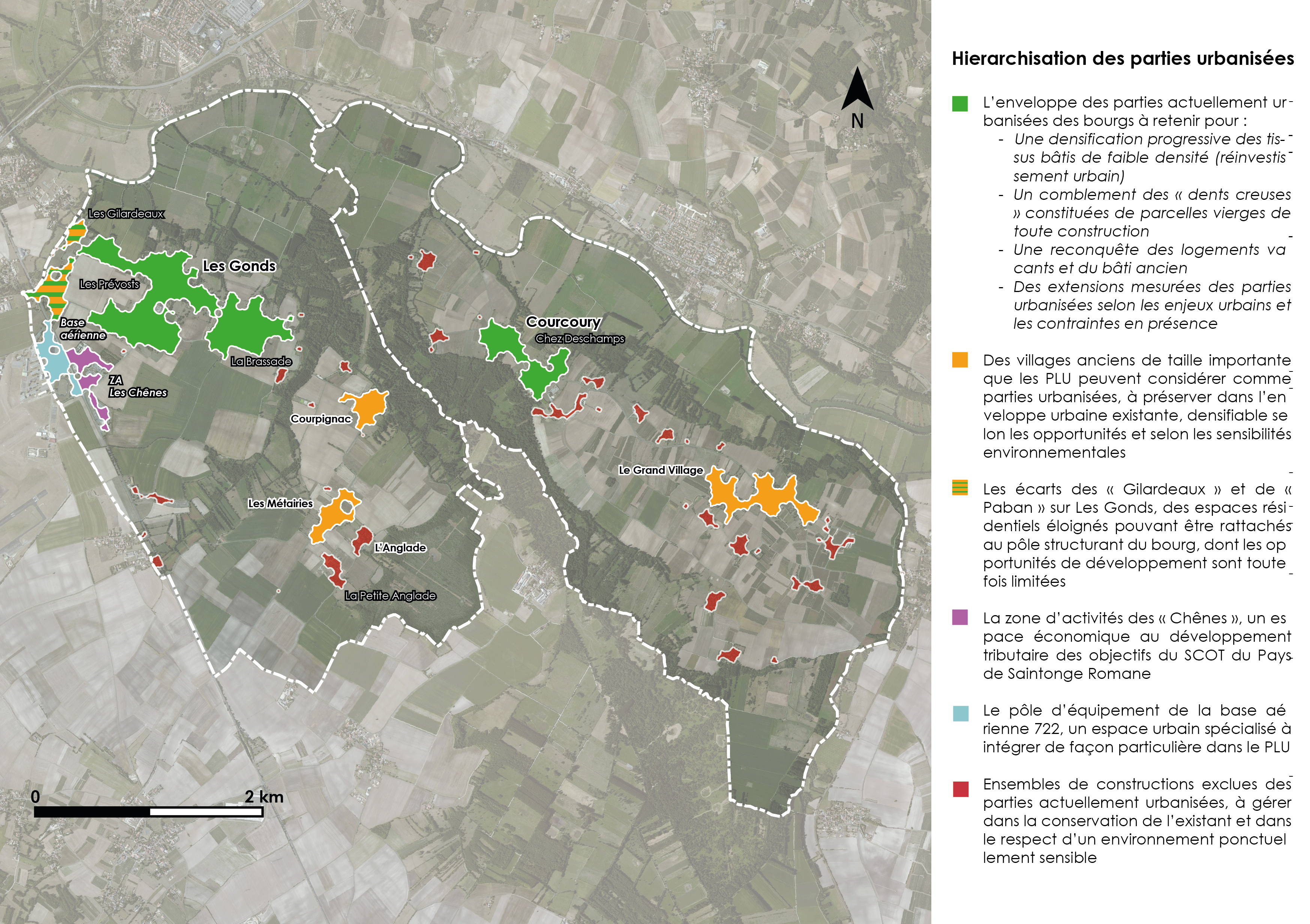 Hierarchisation de lenveloppe urbaine