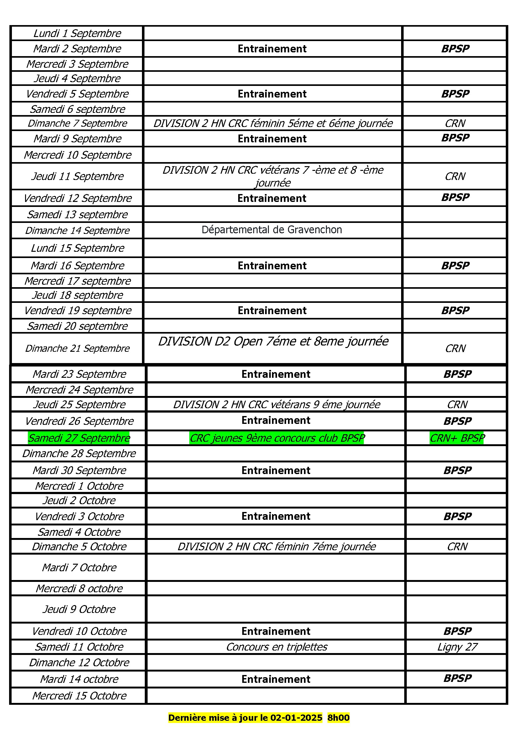 8 calendrier boulodrome 2025 maj 02 01 2025 conv 8