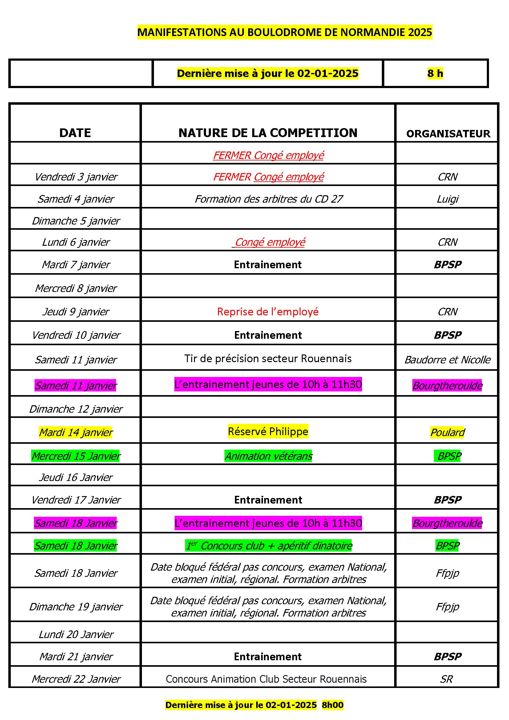 1 calendrier boulodrome 2025 maj 02 01 2025 conv 1