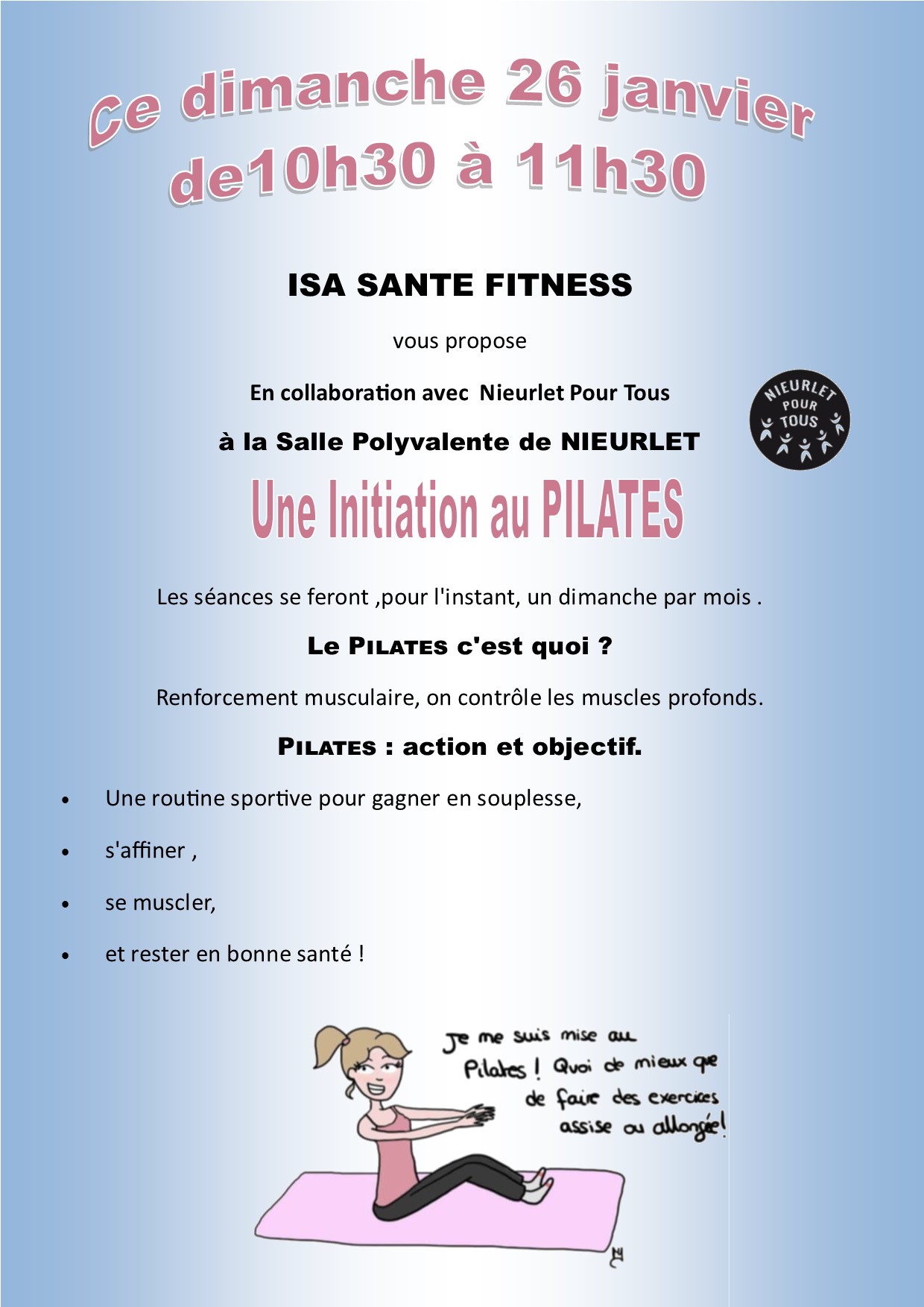 Flyer pour isa 3