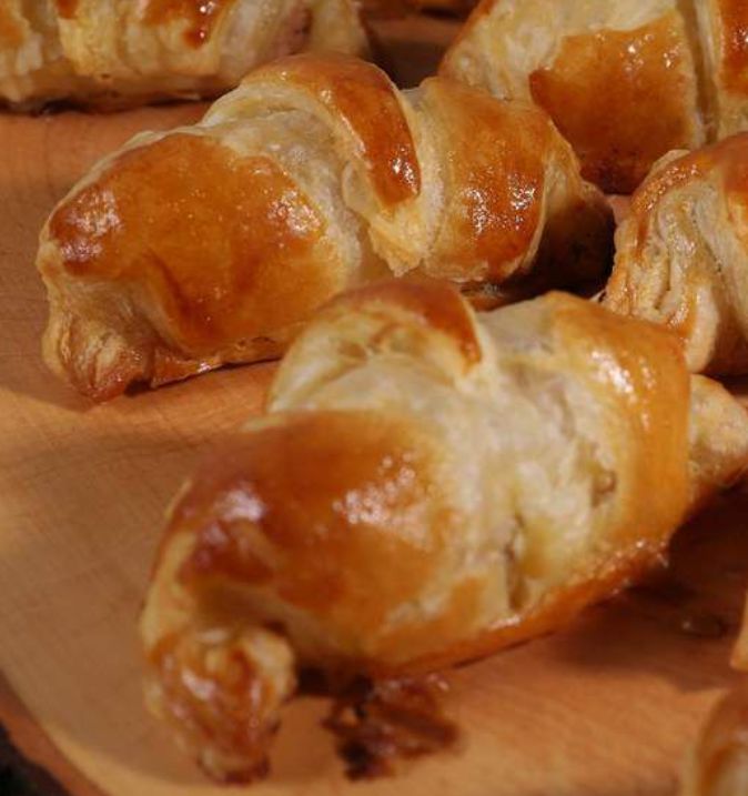 Croissants jambon