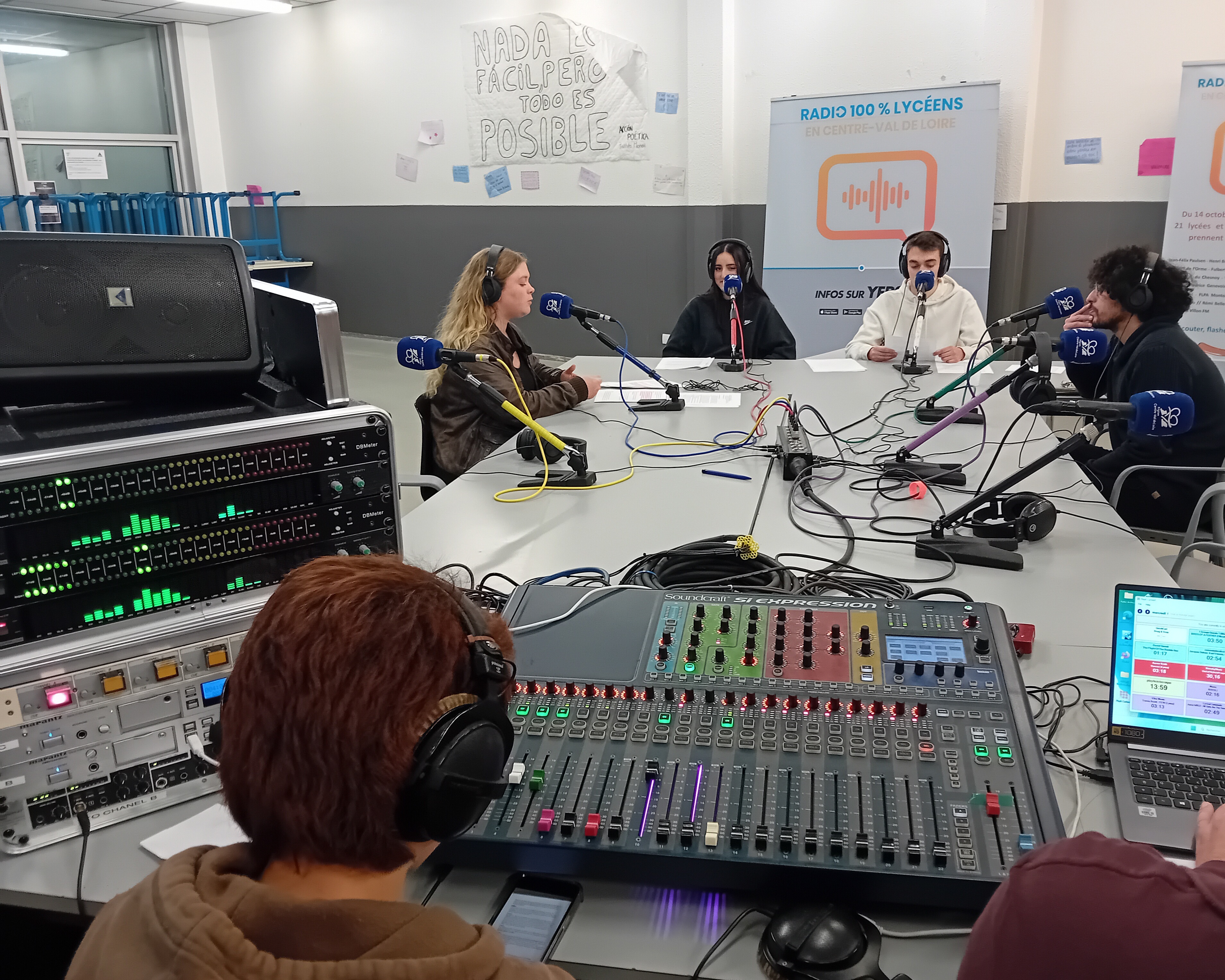 La radio fait son grand retour au lycée Monod !