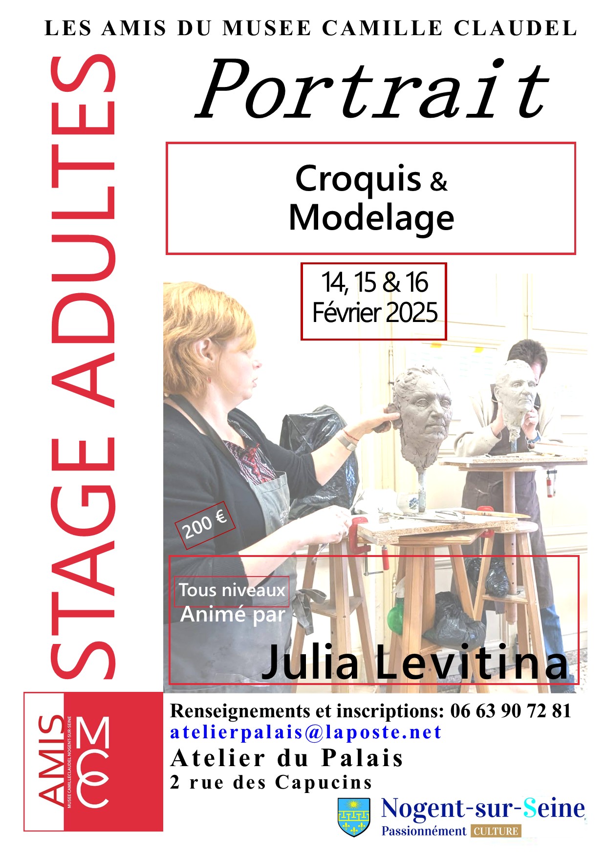 Affiche-STAGE-Julia-Portrait
