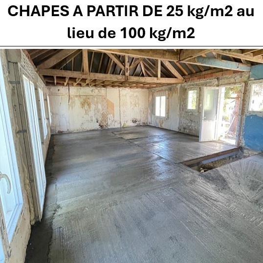 Chapes beton