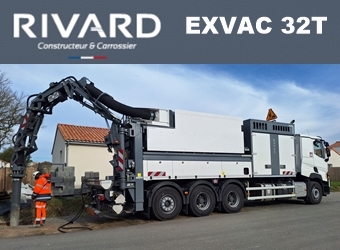 Découvrez l’aspiratrice "EXVAC 32T"