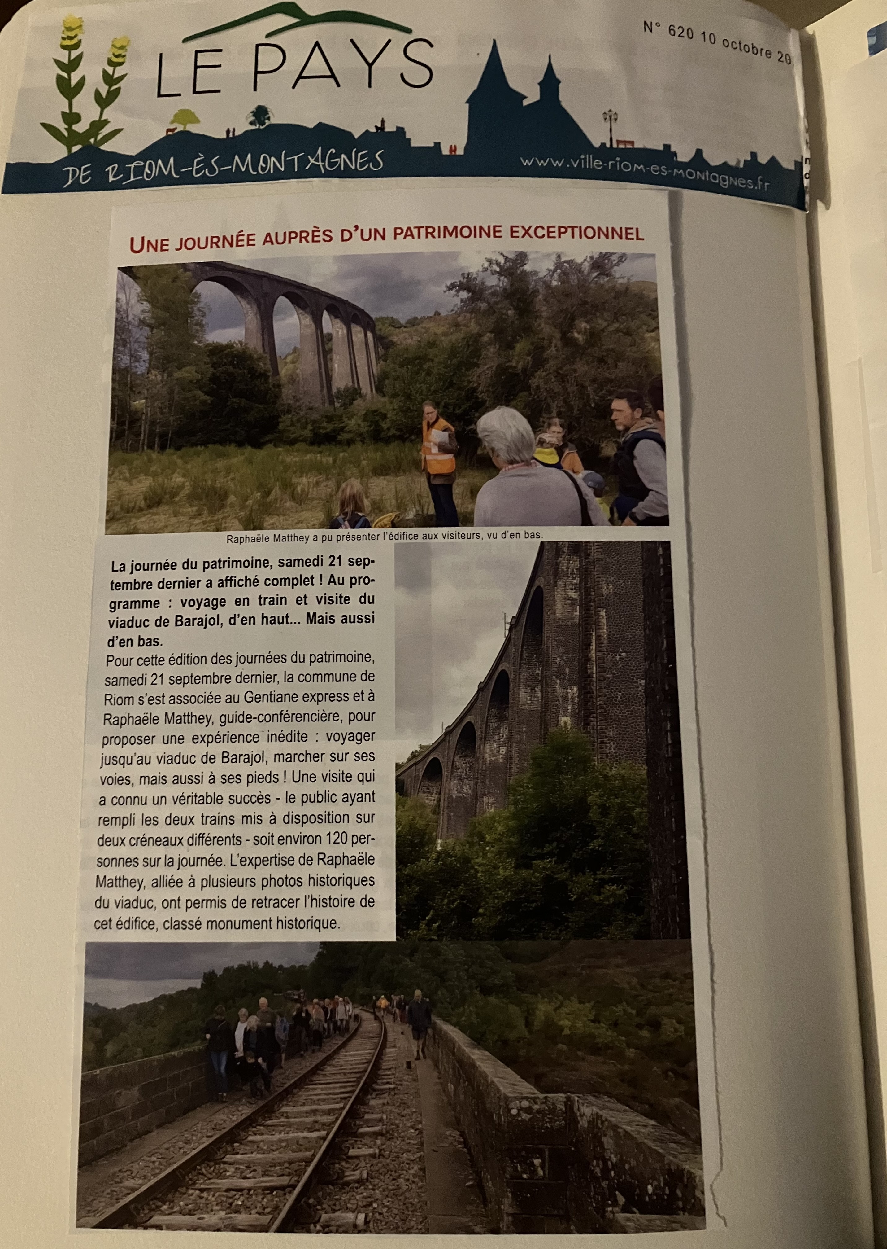 Articles de journaux rm tourime 2 