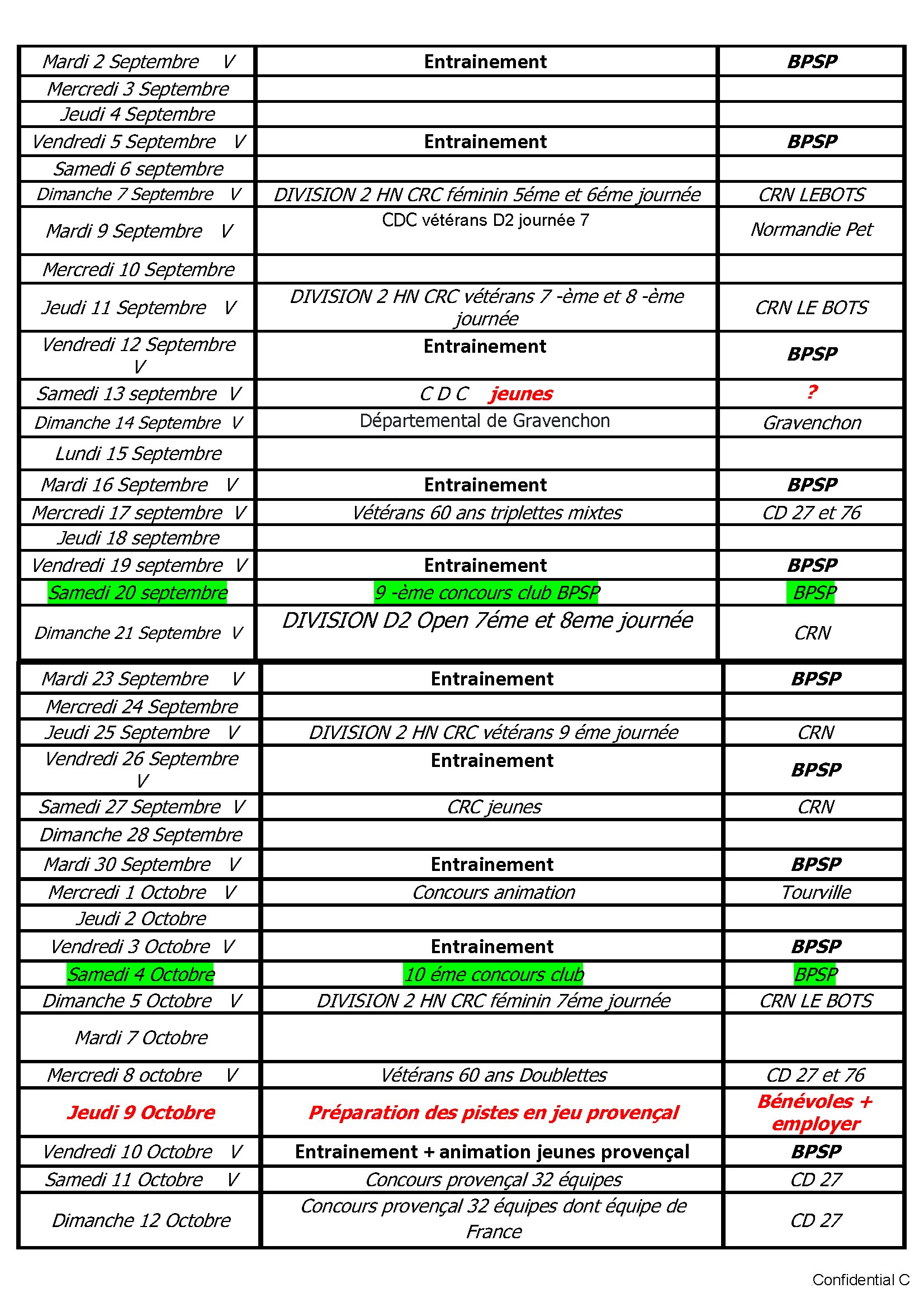 8 calendrier boulodrome 2025 difusion conv 8