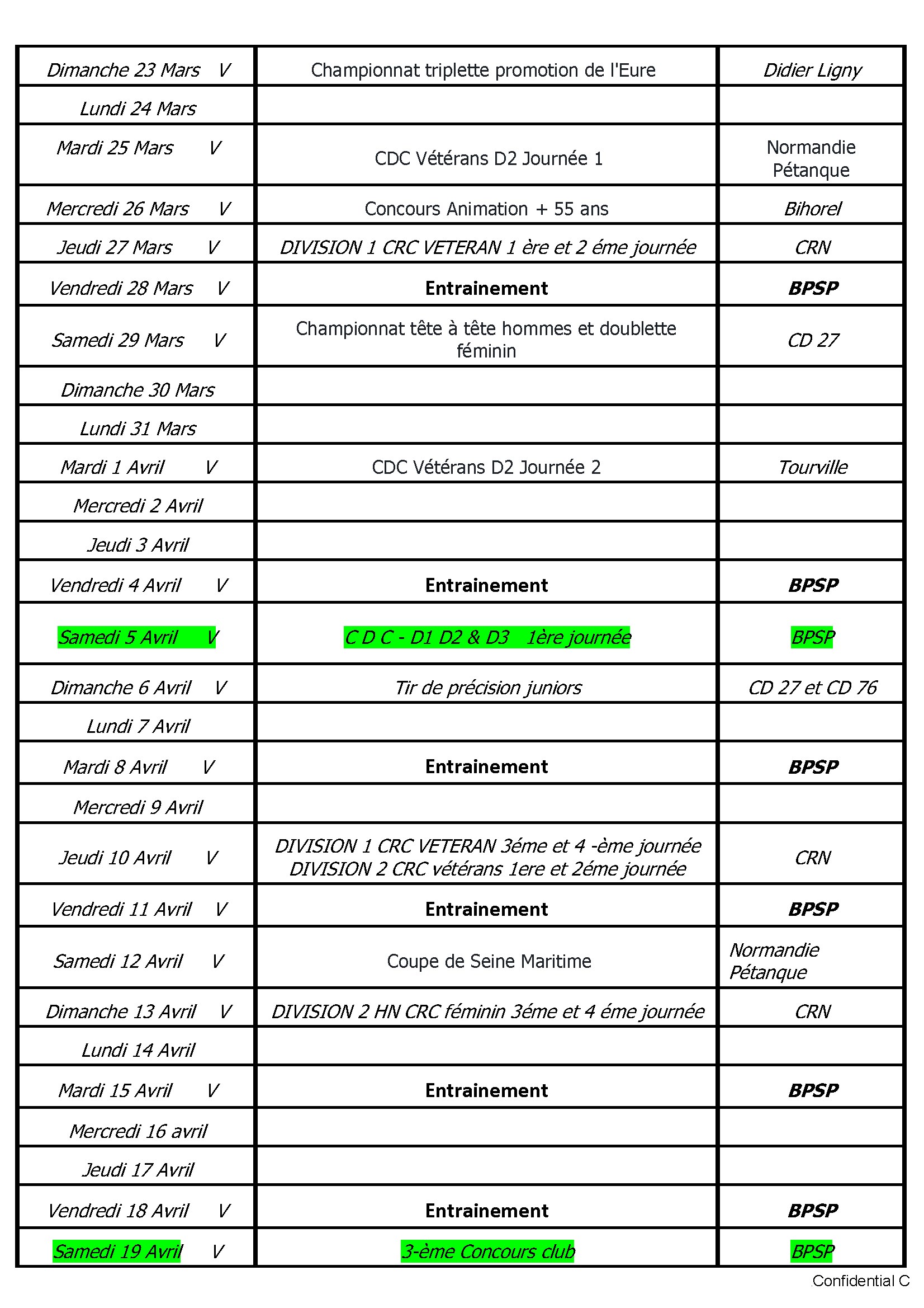 4 calendrier boulodrome 2025 difusion conv 4