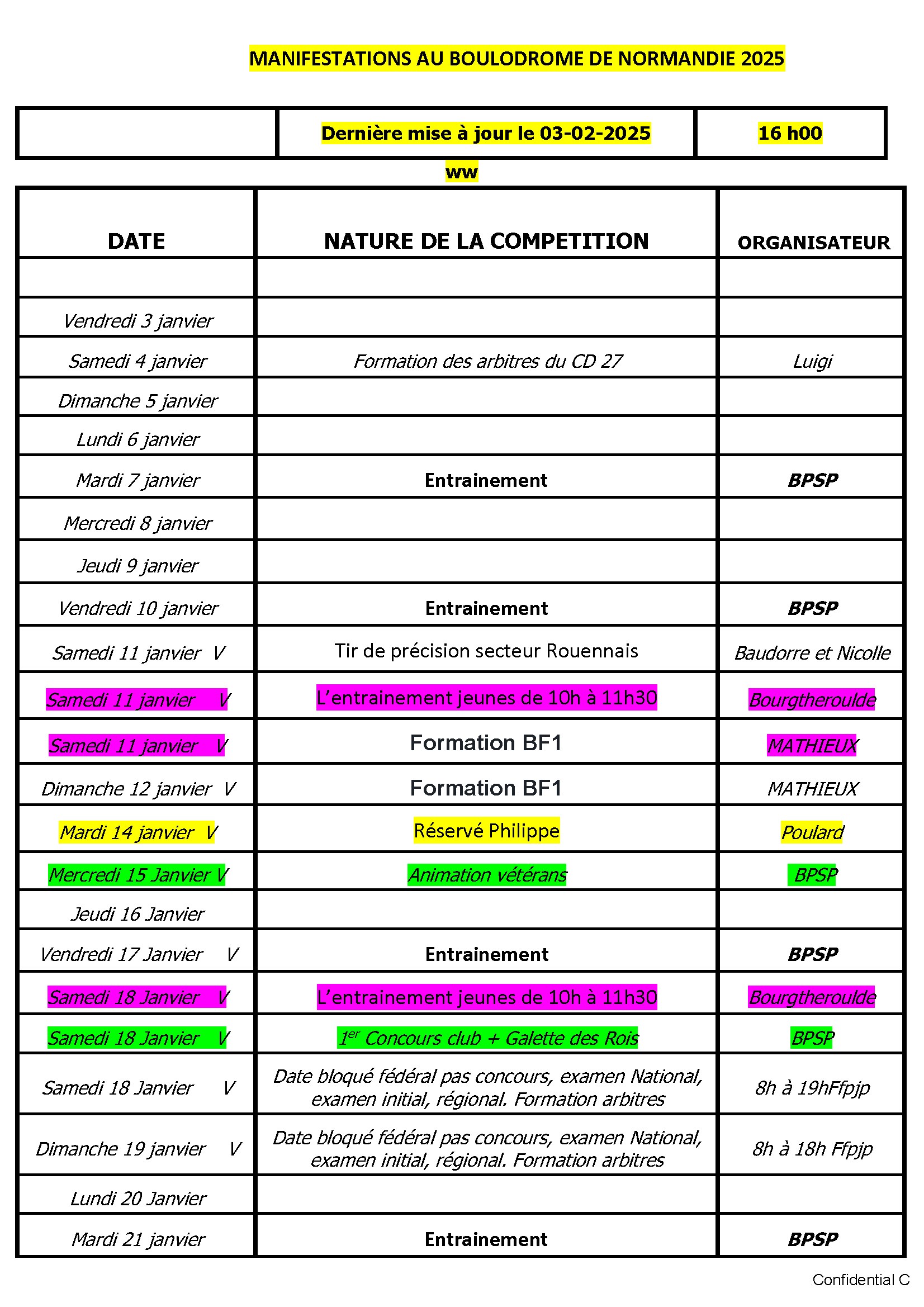 1 calendrier boulodrome 2025 difusion conv 1