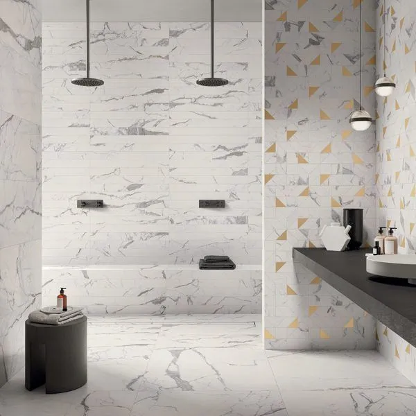 Adage statuario 8x80 40x80 80x80 mosaique dek sdb 600x600