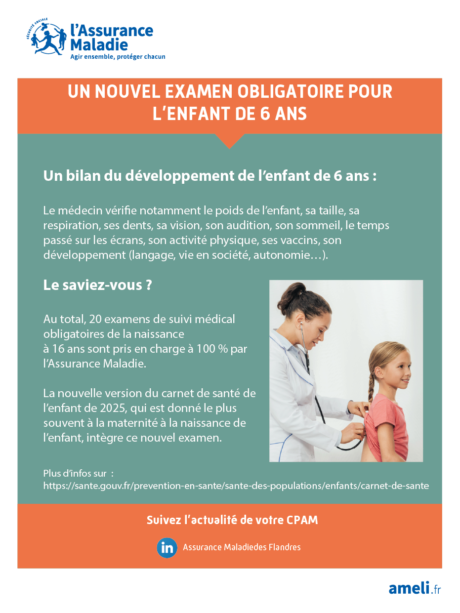 Examen obligatoire pour un enfant de 6 ans vertical 01 01