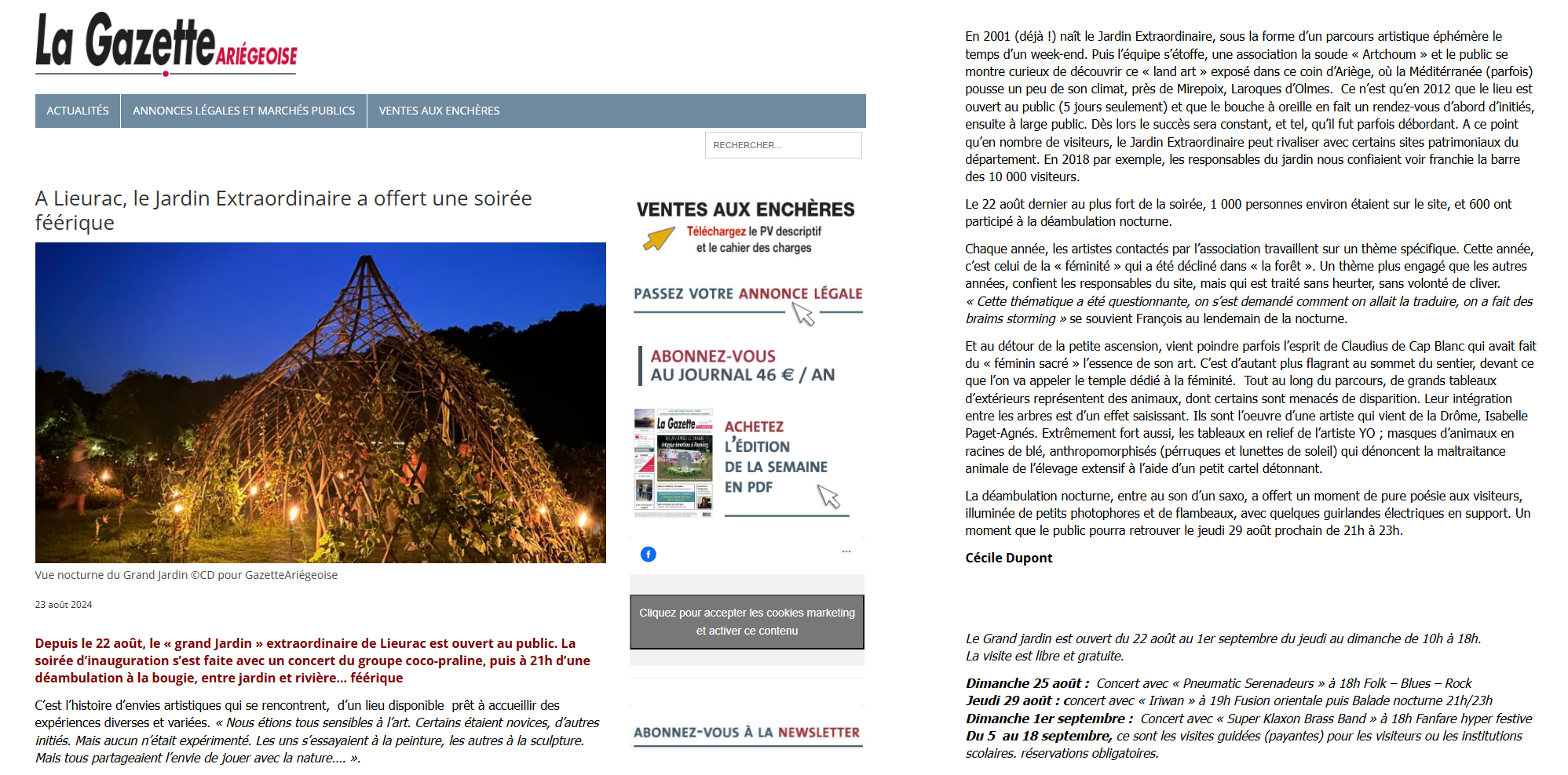 La gazette 1 2b
